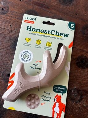 NWT - Woof HonestChew - Durable Dog Chew Toy